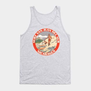 Surf Nicaragua San Juan Del Sur Vintage Travel Tank Top